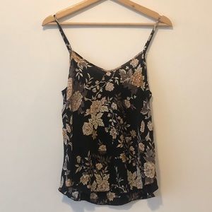 Aritzia Wilfred Free Flower Camisole